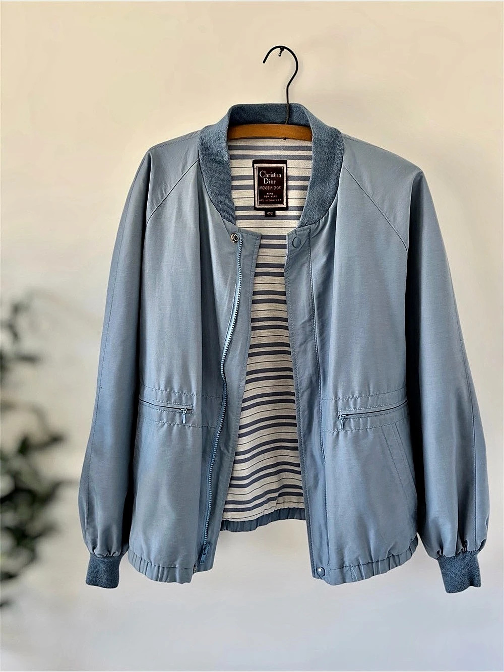 Christian Dior Monsieur Sport Vintage Bomber Jacket 42R